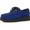 AJVANI Scarpe Plateau Stringate da Uomo con Zeppa Stile Gotico Punk Creepers Numero