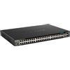 D-Link Switch di rete D-Link DGS-1520-52MP Gestito L3 Gigabit Ethernet (10/100/1000) Supporto Power over (PoE) 1U Nero [DGS-1520-52MP/E]