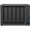 Synology Server NAS Synology DiskStation DS1525neo+ Desktop AMD Ryzen V1500B 4 GB DDR4 0 TB DSM Nero [DS1525NEO+]