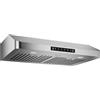 Dalxo IKTCH Cappa da 76,2 cm, 900 CFM, pannello interruttore a 4 velocità, sensore gesto/controllo touch, sfiato cucina con 2 filtri deflettori, opzioni di sfiato superiore/posteriore rettangolari 8,9 x