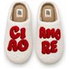 Mammama SLP03 Mammama pantofole casa con scritte - ciao-amore - 38-39
