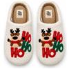 Mammama SLP03 Mammama pantofole casa con scritte - ho-ho-ho - 40-41