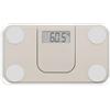 Livoo - Mini bilancia elettronica DOM532C - fino a 180 kg, 23 x 13 cm, 2 unità di misura, schermo LCD retrattile