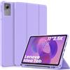 EasyAcc Cover Compatibile con Lenovo Idea Tab 11 Pollici Tablet 2025 | Custodia con Portapenne TB-336ZU TB-336FU, Ultra Sottile con Funzione Stand Slim PU Pelle Protettiva, iola