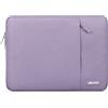 MOSISO 14 pollici Custodia PC Computer Compatibile con HP Lenovo ASUS Acer | 14 pollici Borsa PC per HP Stream, Dell Latitude, Lenovo IdeaPad, Poliestere Manica Verticale con Tasca, Viola