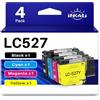 INK4U LC527 Cartucce d'inchiostro per Brother LC527 compatibili per Brother | MFC-J4350DW MFC-J4550DW (nero ciano magenta giallo)
