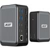Acer Docking station USB-C 10 Gbps 12-in-1, Supporto tre display 4K@60 Hz | 2 HDMI 4K@60Hz + DP 8K@30Hz, 2 USB-C 10Gbps, PD 100W, Ethernet, 2 USB-C e 2 USB 3.0; compatibile con HP, Dell e Windows.