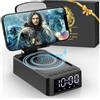 ZOOI Regalo Uomo, 3 in 1 Altoparlante Bluetooth con Supporto | Regali per Lui, Regalo Anniversario per Lui, Regalo Compleanno Uomo, Idee Regali Uomo Natale Originali Regali Secret Santa