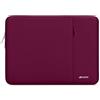 MOSISO 14 pollici Custodia PC Computer Compatibile con HP Lenovo ASUS Acer | 14 pollici Borsa PC per HP Stream, Dell Latitude, Lenovo IdeaPad, Poliestere Manica Verticale con Tasca, Vino Rosso