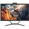 STGSivir PC All in One, Display FHD da 21.5", Core i5, 16G RAM, 512G SSD | All in One PC, WiFi, BT 5.0, Webcam, Win11 Pro, Nero AIO per Casa e Ufficio