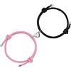 Aucuu Portafortuna Braccialetto, Braccialetti Intrecciati, Braccialetti Amicizia Intrecciati, Tibetano Amicizia Corda Bracciale, Bracciali Fatto a Mano, Bracciale Regolabile per Donne Uomo Bambini