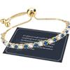 J.Fée Regalo per Lei Regalo Donna, Bracciale Donna Argento 925 con 5A Sparkle Zircone Bracciale Tennis Bracciali Argento Bracciali Donna Argento Gioielli Donna Regali Donna per Mamma Lei