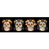 Figuren Shop GmbH Teschi 4 Pezzi Set - Carte Poker Re Gothic Decorazione