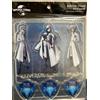NESSUNA MARCA Portachiavi Ado Captain Blue Rose supporto acrilico USJ Horror Night 2024