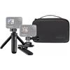 GoPro Kit GoPro da viaggio: include clip magnetica girevole, Shorty e custodia compatta, prodotto ufficiale GoPro AKTTR-002.