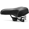 Generic Comodo sellino per bicicletta con memory foam e sospensioni a doppia molla | Pelle PU traspirante, sella imbottita, comfort a doppia molla, misura universale per bicicletta