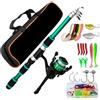Generic Palo a mano da pesca ultra breve forniture da pesca spinning mini canna da pesca manico dritto canna da pesca telescopica portatile