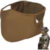 Nukinp Maschera traspirante a mezzo viso con inserto in silicone, protezione per il viso pieghevole per tiro, equitazione, arrampicata, paintball, caccia