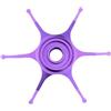 HaloModora Pomello del freno in metallo, 65 mm, giallo, rosso, viola, nero | lega di alluminio, dimensione 65mm, migliora il controllo di trascinamento, adatta bobine baitcast, funzionamento regolare