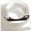 Tufgo Pesca in acqua salata Leader 50m Fluorocarbon Strong | Design a bassa visibilità, quasi invisibile sott'acqua, rilevamento del morso ad alta sensibilità, lunghezza 50 m