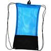 CAQYPVH Borsa a Rete con Coulisse, Borsa a Rete, Borsa Da Nuoto, Borsone, Zaino Realizzato in Robusto Tessuto a Poliestere con Spallacci per Viaggi All