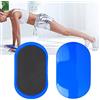 Xixian Dischi Glide per Stabilità del e Snellimento delle Gambe Yoga | Plastica HDPE, superficie imbottita in EVA, scorrevolezza morbida su moquette o legno duro, strumento fitness compatto per