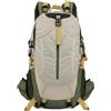 Fonowx o da Escursionismo o da Trekking o da Viaggio o Sportivo in Nylon E Poliestere con Struttura Stabilizzata Spallacci Confortevoli Laterali Adatto a, Verde, Verde Bianco