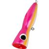 Mrisata Esca Popper in Legno 18 Cm 120 G in Tiglio Riflettente | Esca Topwater in Acqua Salata, Esca Dura a Lancio Lungo per Trota GT, Tonno Spigola, Traina Offshore
