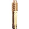 Tufgo Lunghezza d'ottone dell'oro 44.5mm del pezzo di ricambio di Rod dell'asse principale dell'ingranaggio del pignone della bobina