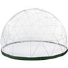 GENERIC Tenda A Cupola Da Giardino, Igloo Da Giardino, 3,66 M, Impermeabile, Trasparente, In Tpu, Per Esterni, Ideale Per 8-10 Persone, Patii E Zone Pranzo In Giardino (senza Struttura Di Supporto).