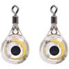 AUYXSSZ 2Pcs Lure Light Fishing Underwater Deep Drop Eye Fish | 2Pcs Lure Light Fishing Underwater Deep Drop Eye Fish Bait Attrazione