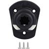 Generic Kayak Rod Holder Base Gommone Canoe Guide di scorrimento | Telaio di navigazione, struttura in nylon, leggero, per barche gonfiabili, canoe, guide di scorrimento