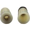 Vibsky Puntali per stecca da biliardo, in nylon, 13 mm, 10 pezzi | Materiale in nylon resistente, inserto filettato in ottone, sensazione stabile e affidabile, opzione di dimensioni da 12 mm