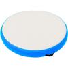 CATRP-Flower Stand Tappeto gonfiabile da ginnastica, 100 x 100 x 10 cm, in PVC, blu, con pompa