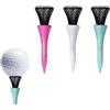Generic Golf Tees - Set di 3 tee con design a rete che riduce l'attrito | Tees da golf magnetici per allenamento, uomini, donne, golfisti, casa, bambini, padre