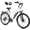 ESKUTE Bicicletta Elettrica Uomo C202-SO, 48V 17,5Ah per Adulti 26", Batteria Rimovibile, E-Bike da Città per Pendolari, Cambio 7 Velocità, 25 km/h, Autonomia fino a 110 km