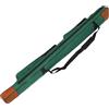Abaodam Sacca Porta da Arti Marziali in Canvas Verde 108 CM | Struttura Monostrato Cuciture Rinforzate, Chiusura a Zip, per Allenamento e Spettacoli