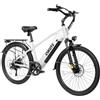 ESKUTE Bicicletta Elettrica Uomo C202-SO, 48V 17,5Ah per Adulti 26", Batteria Rimovibile, E-Bike da Città per Pendolari, Cambio 7 Velocità, 25 km/h, Autonomia fino a 110 km