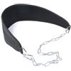 Nukinp Cintura per flessioni, 47 x 15 cm, con anello a D e catena da 88,9 cm, in nylon resistente, per esercizi e bodybuilding