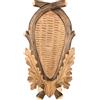 Hi Life Living Nature Scudo di legno per trofeo daino. Pannello. Corna. Caccia. 43x22cm 231402