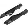 Kivivaka PC+ABS Forcella Posteriore Trim Cover per Ninebot per ZT3 per Pro | Scooter, guscio protettivo per ruota sinistra destra, protezione antipolvere, accessorio nero, 337 x 42 cm