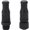 Tbest NMEA 2000 Terminator, 5 Pin M12 Maschio Femmina | Materiale ABS resistente e impermeabile IP67, per Lowrance, per Simrad