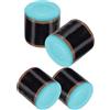 GATHINESS 4 Pezzi Gessetti Biliardo Verdi Chiaro in Gesso, per Stecca | Coating Uniforme e Regolare, Formato Portatile, per Biliardo e Snooker, Accessorio Moderno
