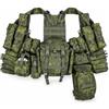 Generic Gilet Tattico Molle con Tasche Modulari e Zaino 7L, Mimetica Digitale EMR | Rete Traspirante Spallacci Regolabili Fasce in Vita Fibbie di Chiusura Scomparti Multipli per Accessori Outdoor