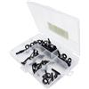 Tufgo Canna da pesca in ceramica Eye Kit 8 misure telaio canna da pesca in | Telaio in acciaio inox, inserti in ceramica, 40 pezzi in totale, adatto per aste di esca, fissaggio rapido in loco