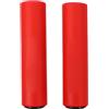 BESTOYARD Manopole per Bicicletta in Silicone Rosso, Antiscivolo e Ammortizzanti | Impugnatura Leggera e Confortevole, Presa Stabile, Stile Elegante, per Accessori Bici e Uso Quotidiano