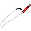 Tufgo Allarme portatile per pesca alla carpa, per viaggi all'aperto, colore rosso | Guscio in ABS impermeabile, indicatore LED, rosso blu verde giallo, uso esterno, tutte le condizioni atmosferiche
