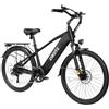 ESKUTE Bicicletta Elettrica Uomo C202-SO, 48V 17,5Ah per Adulti 26", Batteria Rimovibile, E-Bike da Città per Pendolari, Cambio 7 Velocità, 25 km/h, Autonomia fino a 110 km