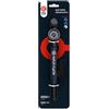 Optio Cycle Mini Pompa per Bicicletta 120 PSI / 8,3 Bar - Pompa Bici Portatile Compatta a Mano per Valvola Presta e Schrader | Pompetta da Telaio per Gonfiar Gomme Bici da Corsa, MTB, Mountain Bike