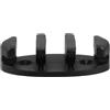 WRITWAA Morsetto di Montaggio per Kayak Nero in Nylon per Ormeggio | Resistente a UV e Sale, Finitura Nera Elegante, per Paddle Leash e Barche da Pesca